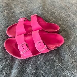 Kids Birkenstock Kids‎ Pink EVA Arizona Sandals 3